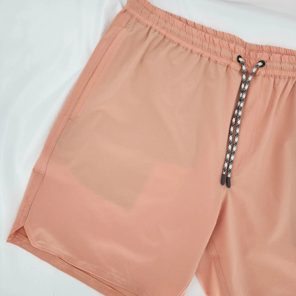Free Fly Mens Andros Trunk Size XL Orange Dusk UPF50+ Swim Short Performance NWT